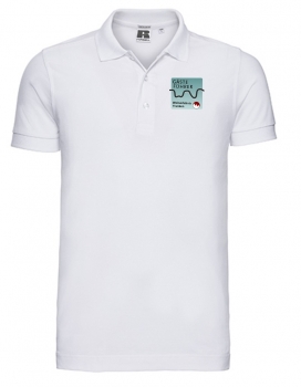 Herren Stretch Polo,  inkl. Druck